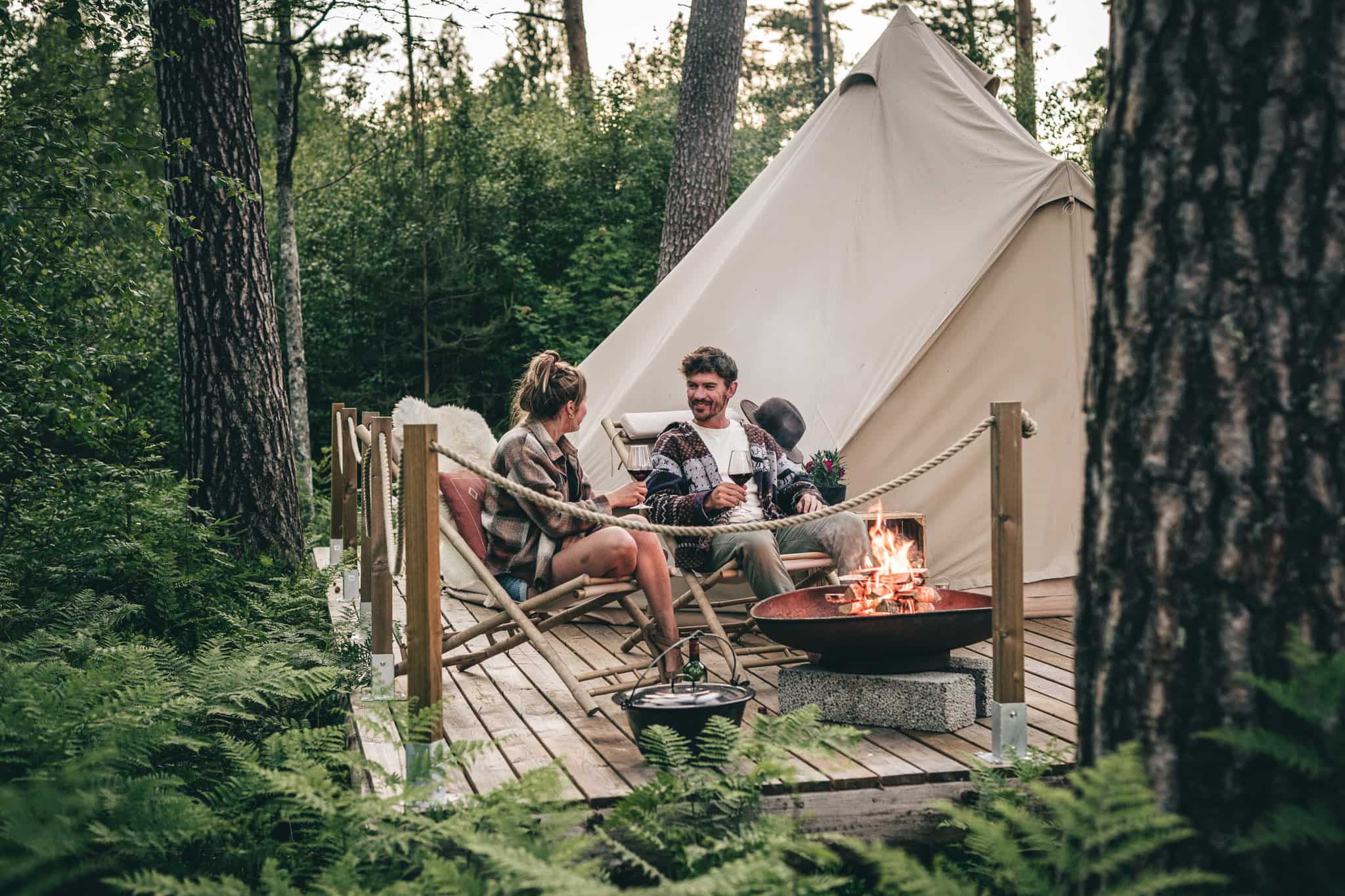 Unterkunft Nordic Woods Glamping