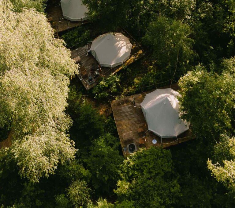 accomodatie Nordic woods glamping