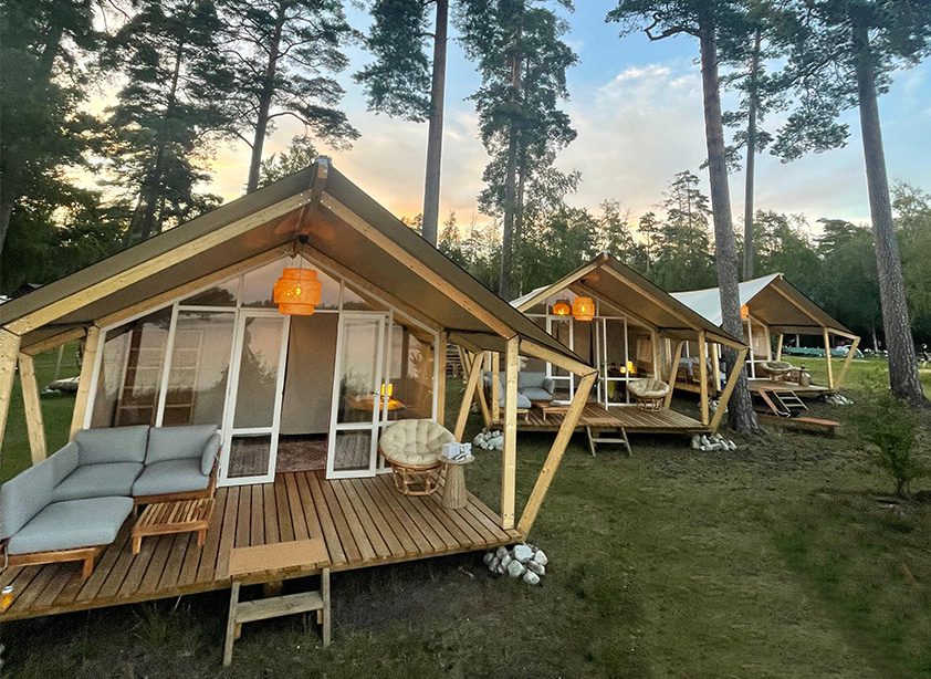 accommodation Nordic woods glamping